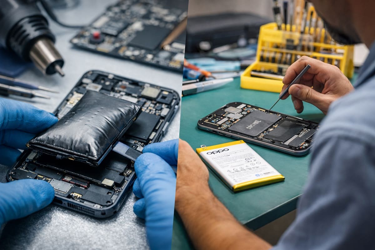 batteria oppo da cambiare